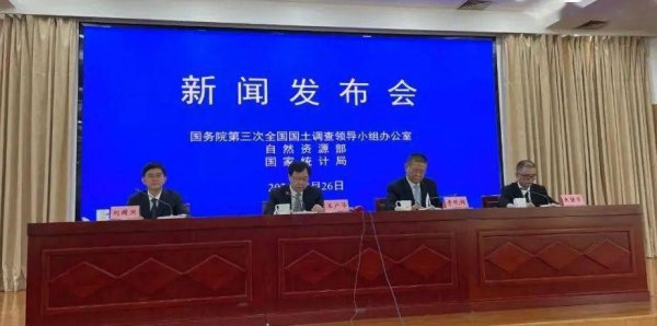 第三次全国国土调查主要数据成果发布